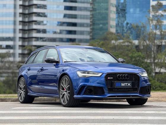AUDI RS6 4.0 AVANT V8 32V BI-TURBO GASOLINA 4P TIPTRONIC AUDI RS6 4.0 AVANT V8 32V BI-TURBO GASOLINA 4P TIPTRONIC